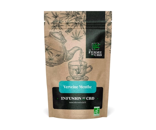 Infusion CBD Verveine Menthe