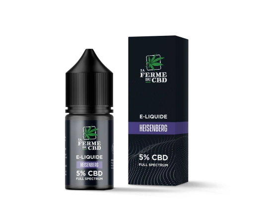 E-Liquide Heisenberg - 5% CBD Full Spectrum