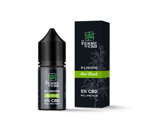 E-Liquide Kiwi Skunk - 5% CBD Full Spectrum