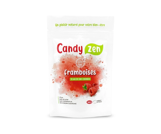 Bonbons au CBD - Framboises
