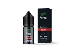 E-Liquide Red Star - 5% CBD Full Spectrum